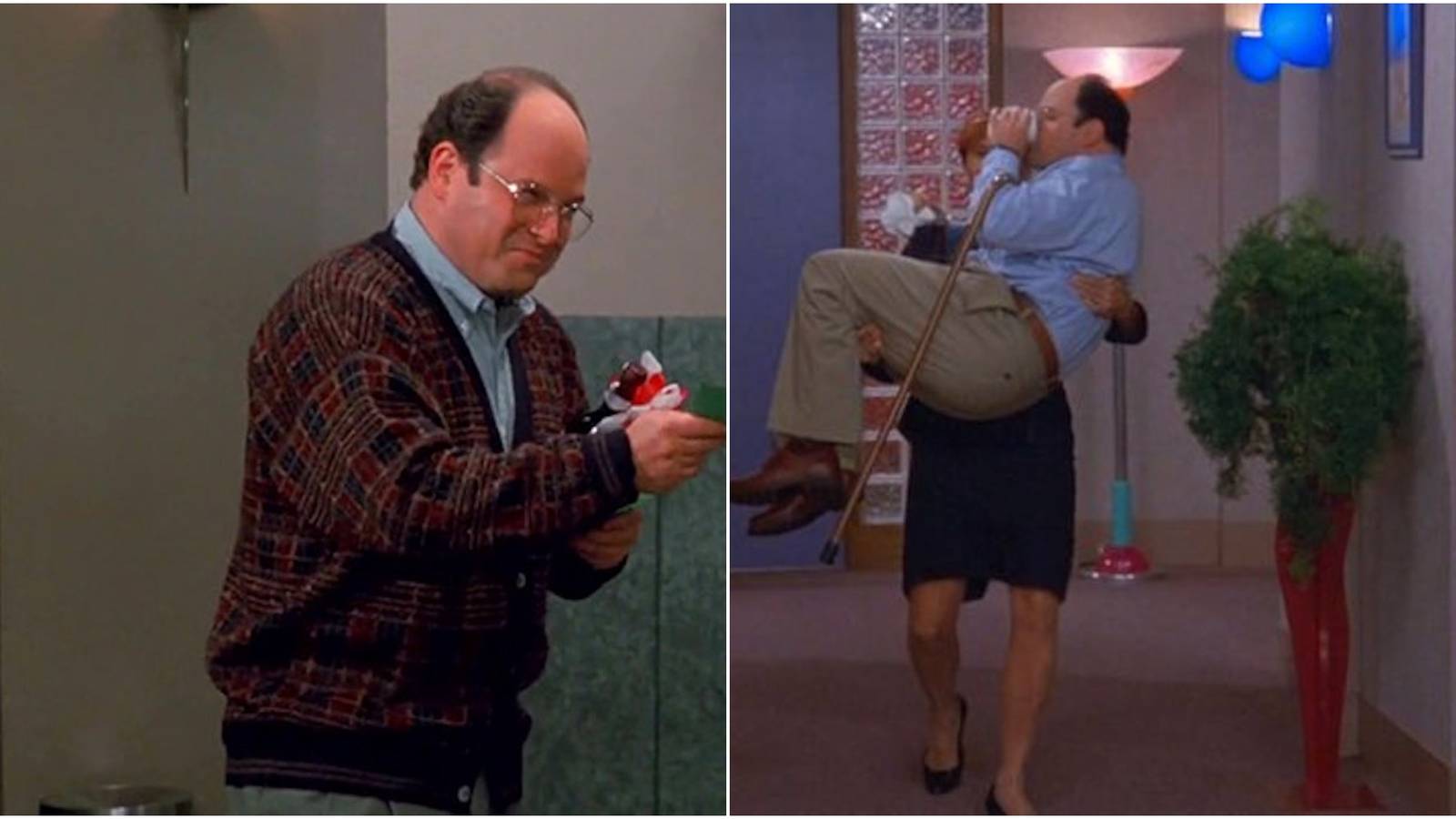 seinfeld george split image