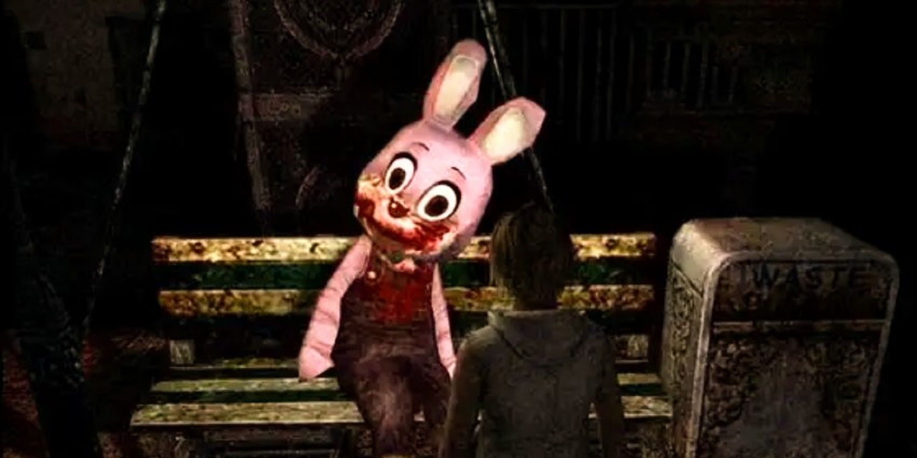silent hill 3 robbie the rabbit with heather mason