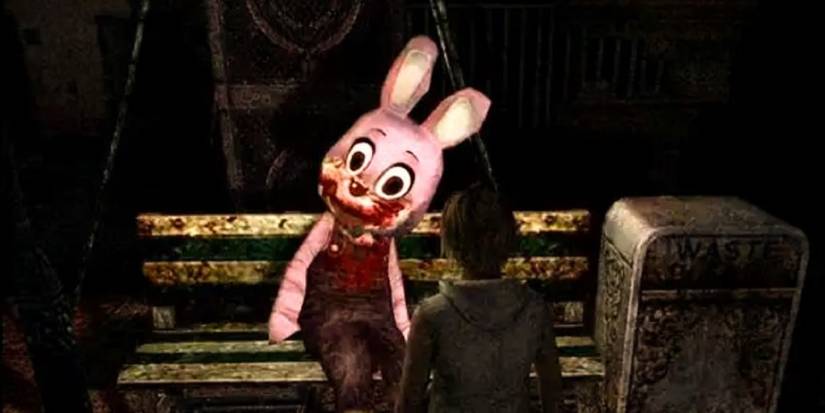 silent hill 3 robbie the rabbit with heather mason