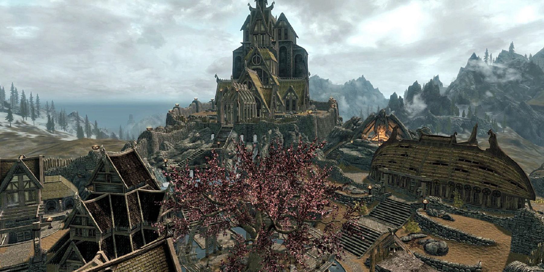 The Elder Scrolls V: Skyrim's Whiterun Looks Breathtaking In New