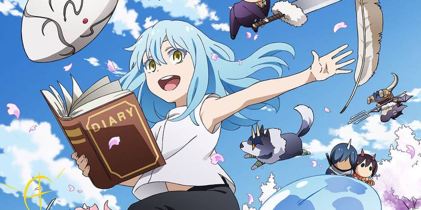 slime diaries that time i got reincarnated as a slime anime manga 