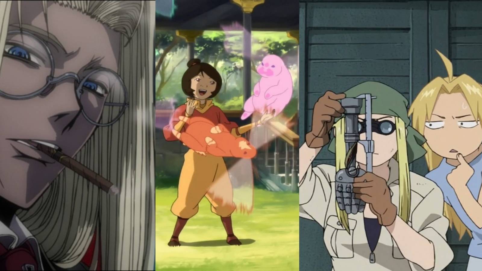 Integra Van Helsing, Jinora, Winry Rockbell