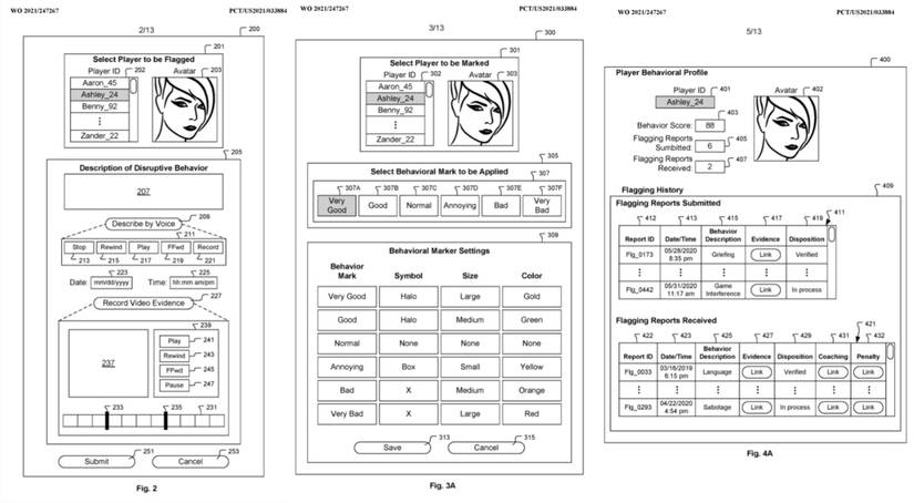 disruptive behavior patent diagrams
