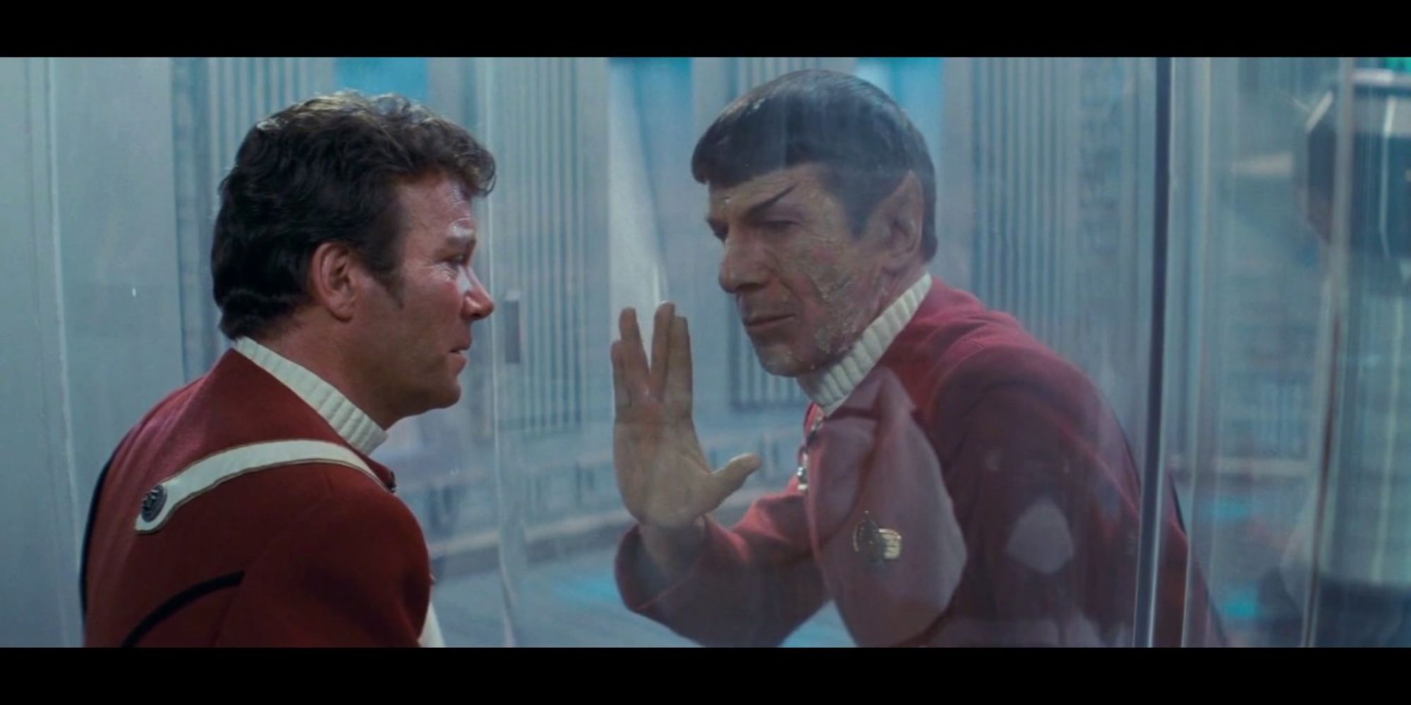 spock says farewell to kirk in star trek 2
