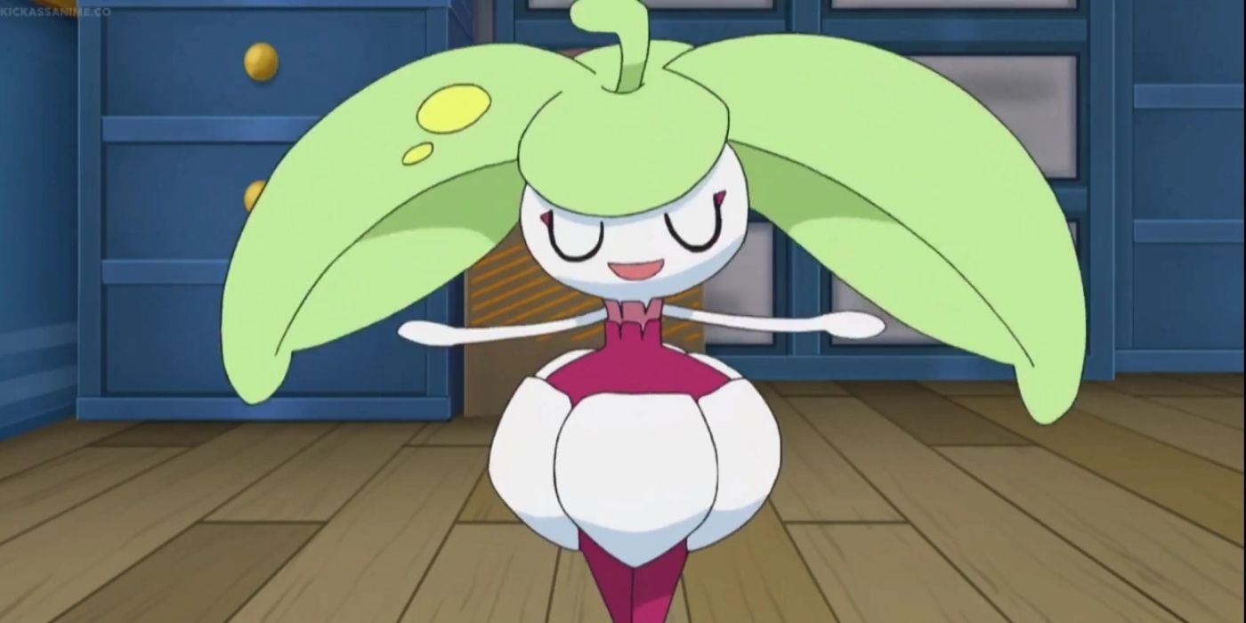 Steenee as it appears in the Pokemon Sun and Moon anime