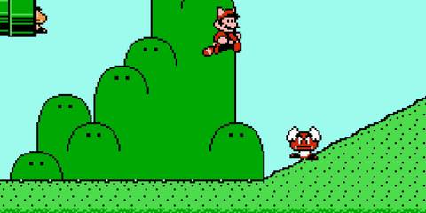 Gameplay screenshot of Super Mario Bros. 3