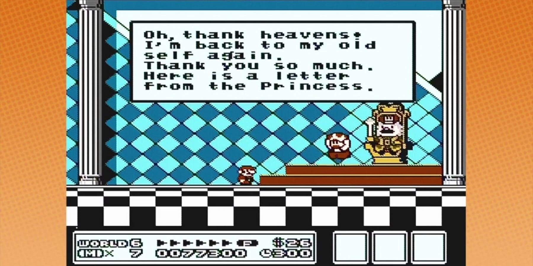 super mario bros 3 nes king dialogue