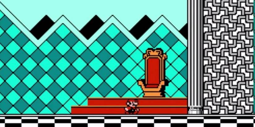 super mario bros 3 throne room nes secret