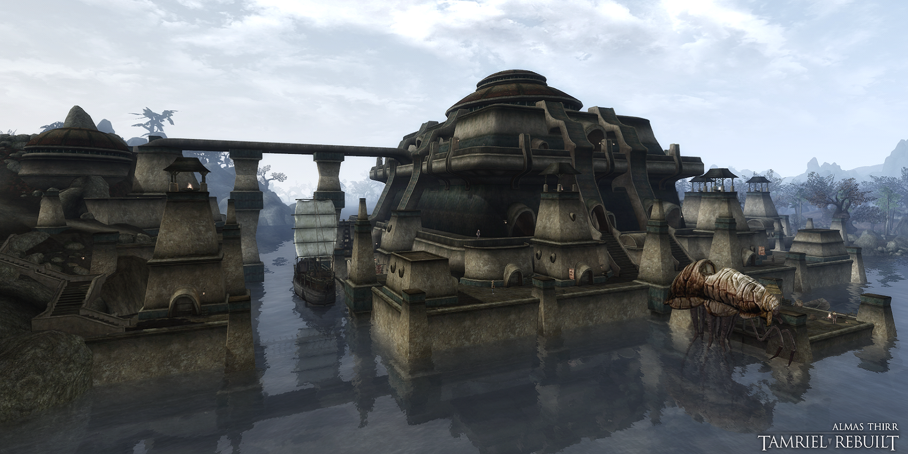 Screenshot from the Morrowind mod 
