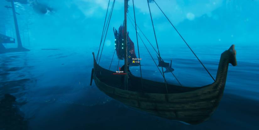 valheim serpent in the sea