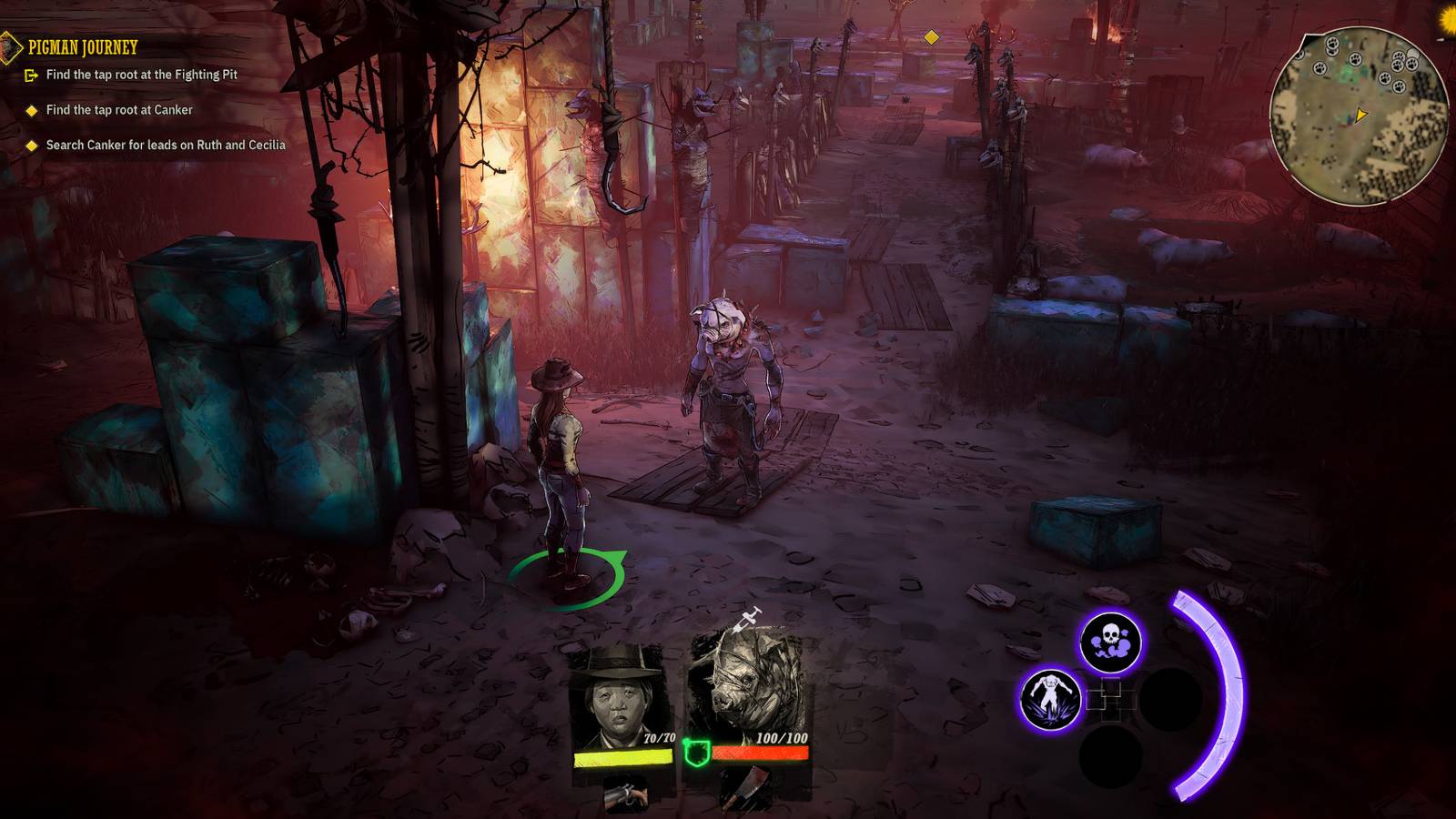 weird west pigman party member