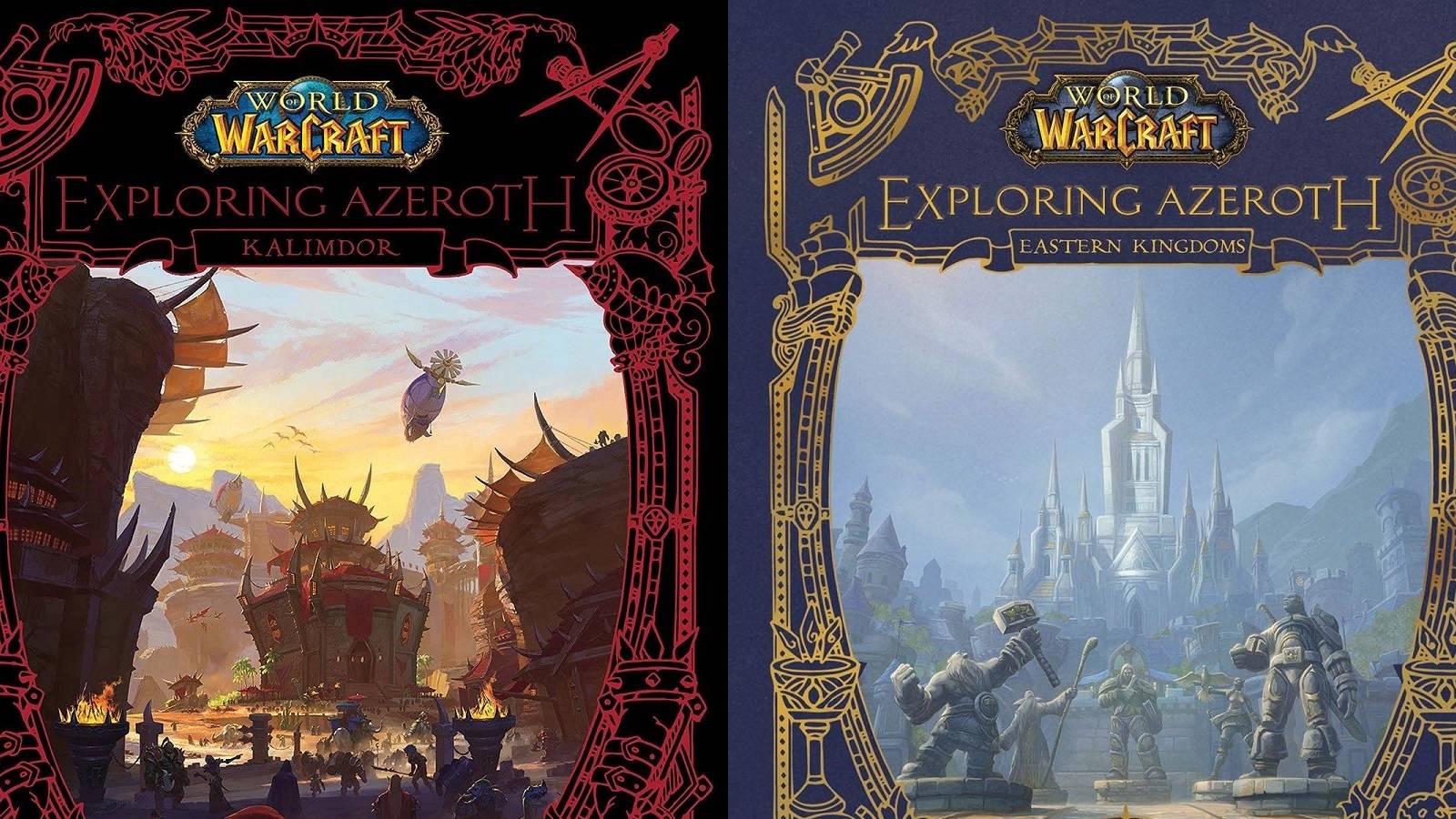wow books atlas exploring azeroth kalimdor ek