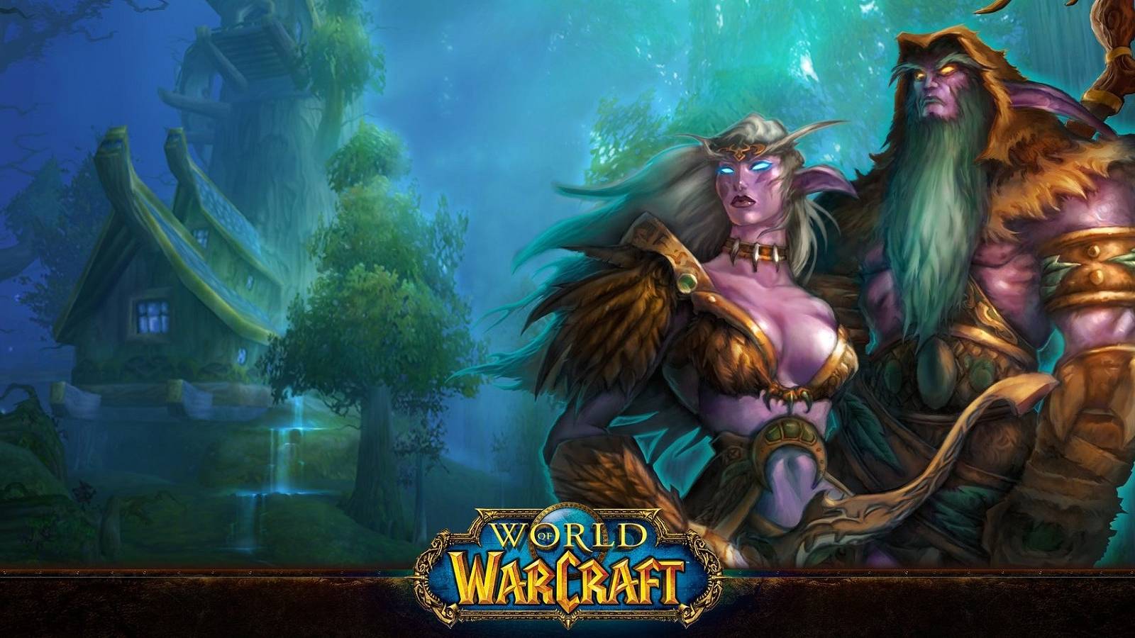 wow night elf druid huntress hunter sentinel