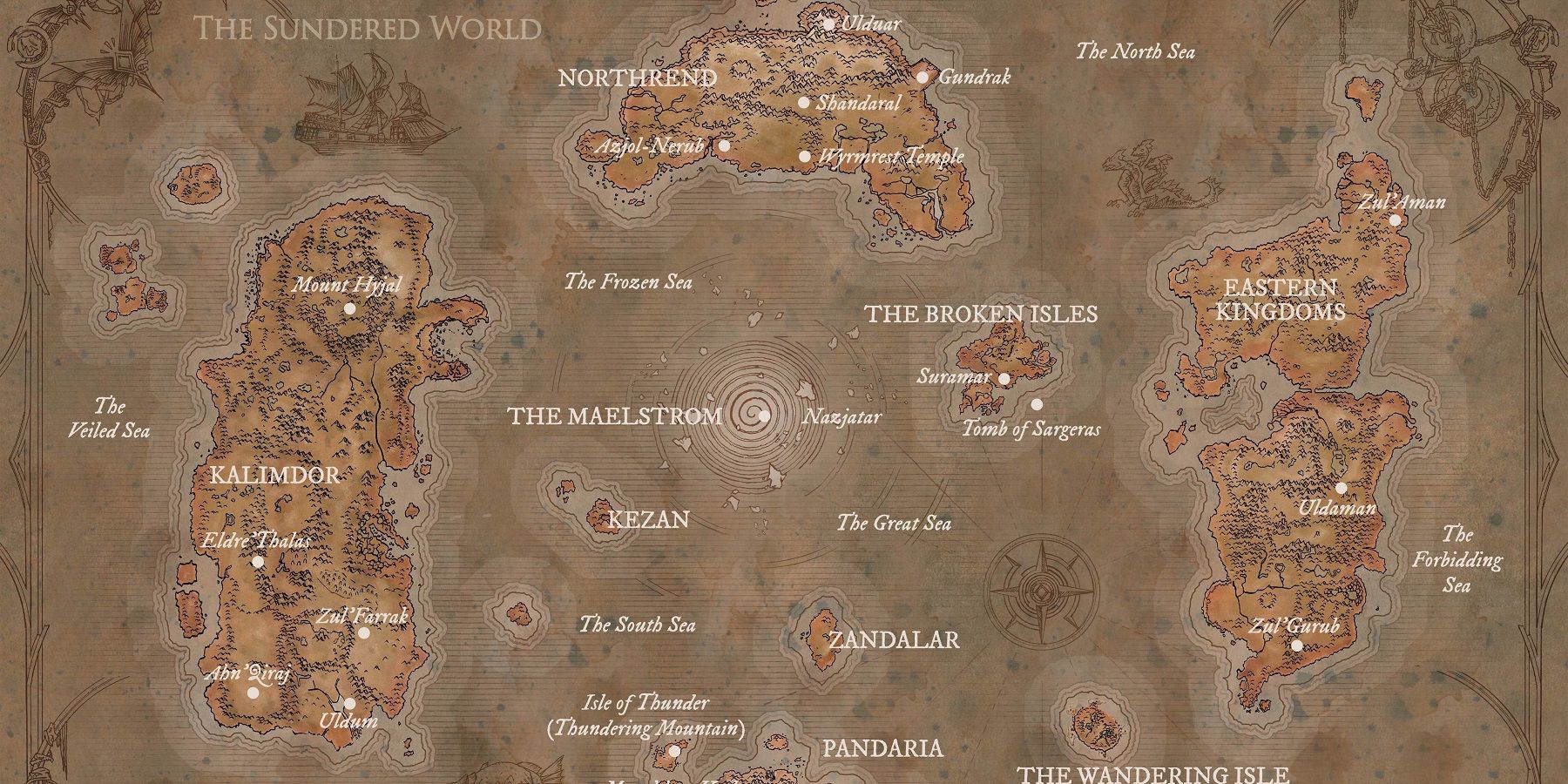 wow map post sundering chronicle