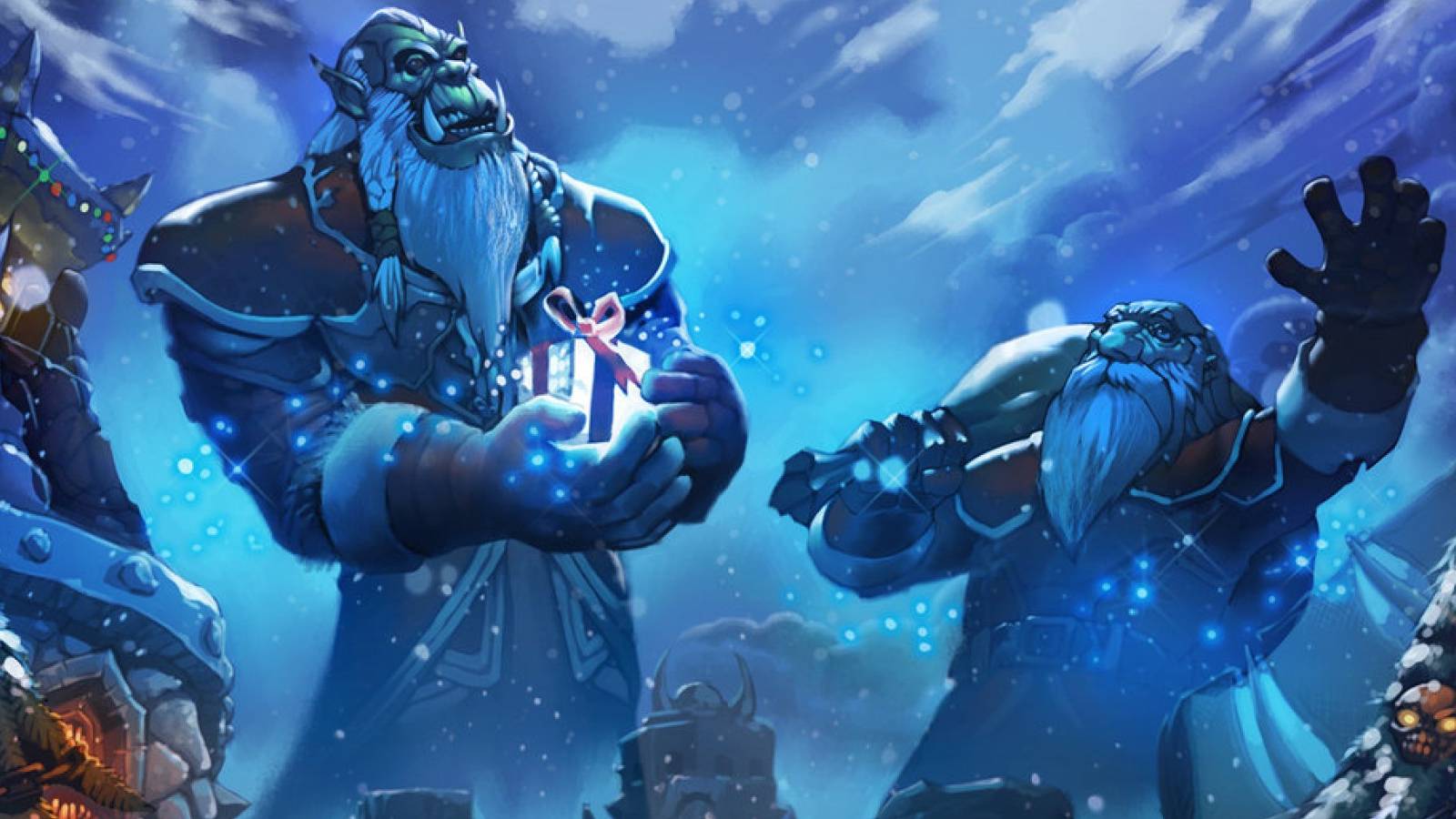 wow christmas winter short