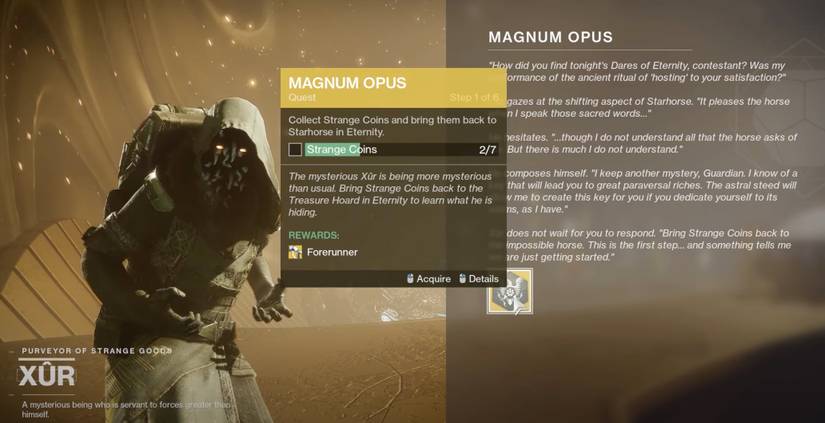 xur forerunner destiny 2