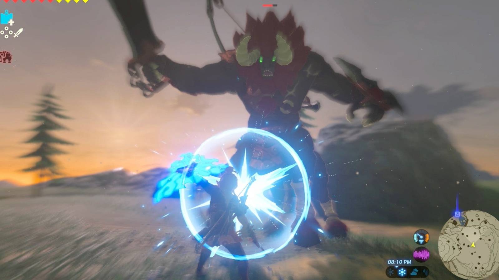 zelda breath of the wild perfect parry