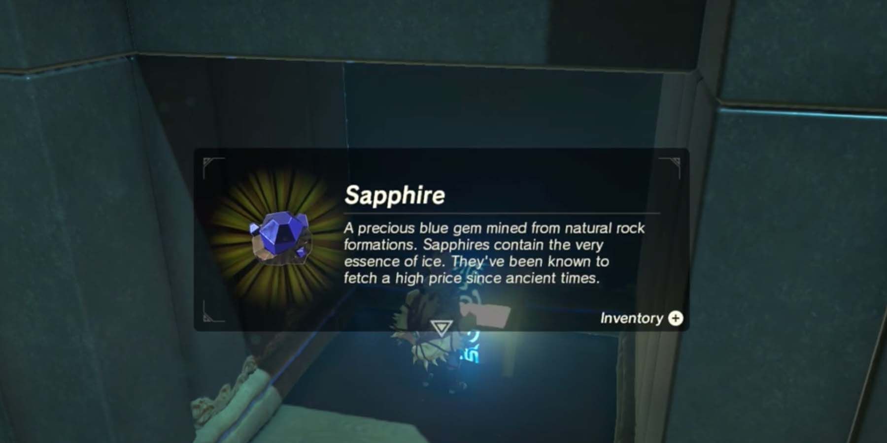 zelda breath of the wild sapphire