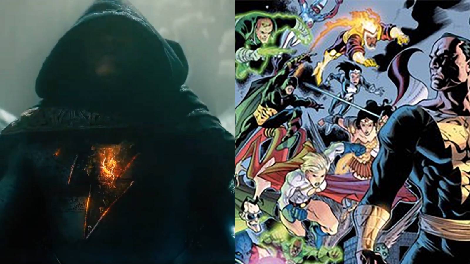 Black Adam Justice Society of America DC