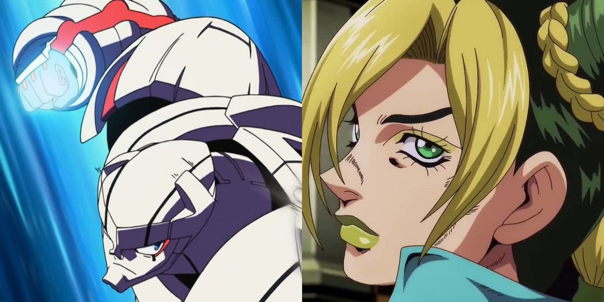 Heroman from Heroman and Jolyne from Jojo’s Bizarre Adventure: Stone Ocean