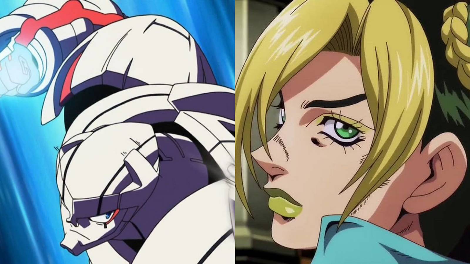 Heroman from Heroman and Jolyne from Jojo’s Bizarre Adventure: Stone Ocean