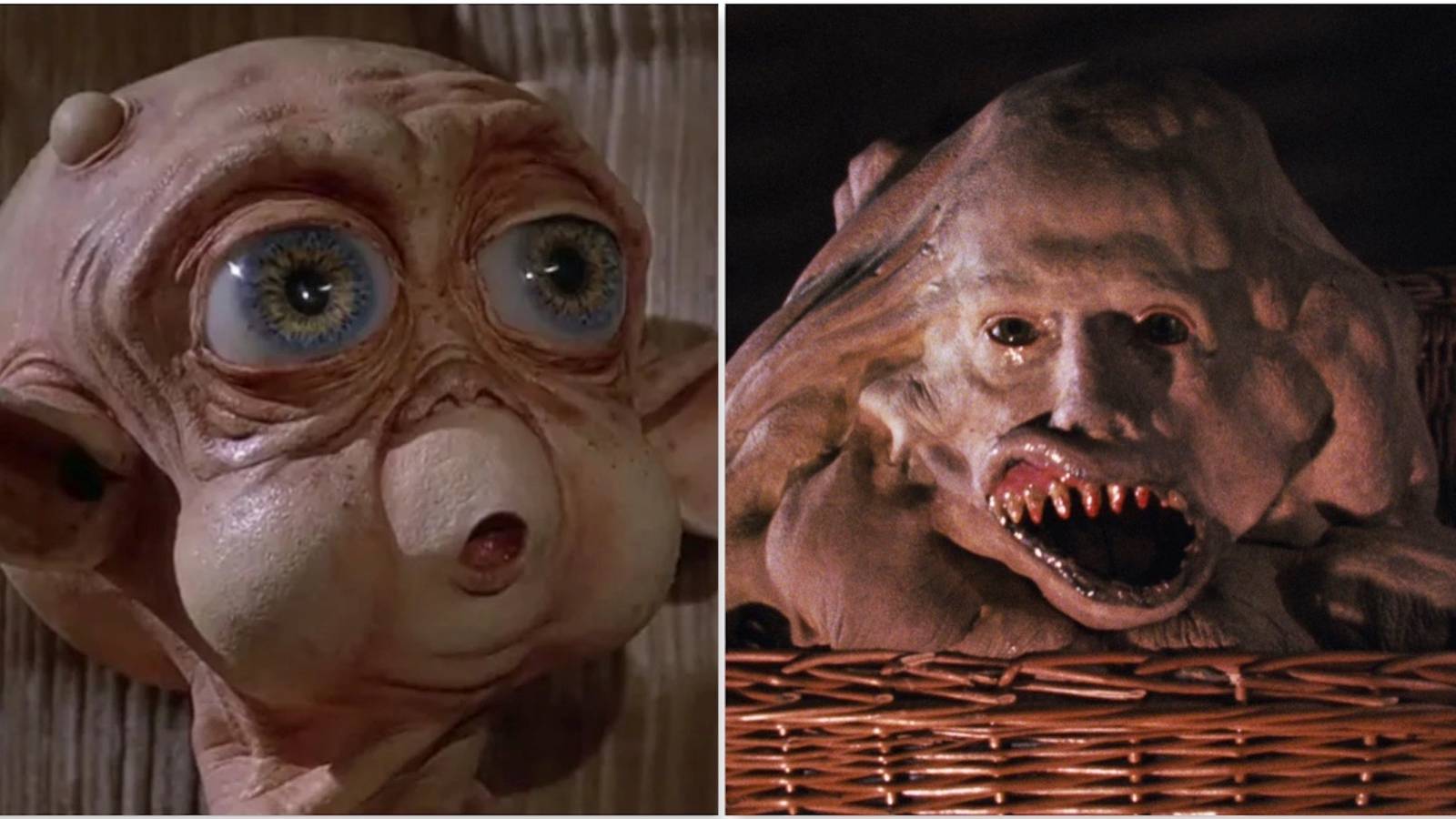 Mac from Mac And Me and Belial from Basket Case