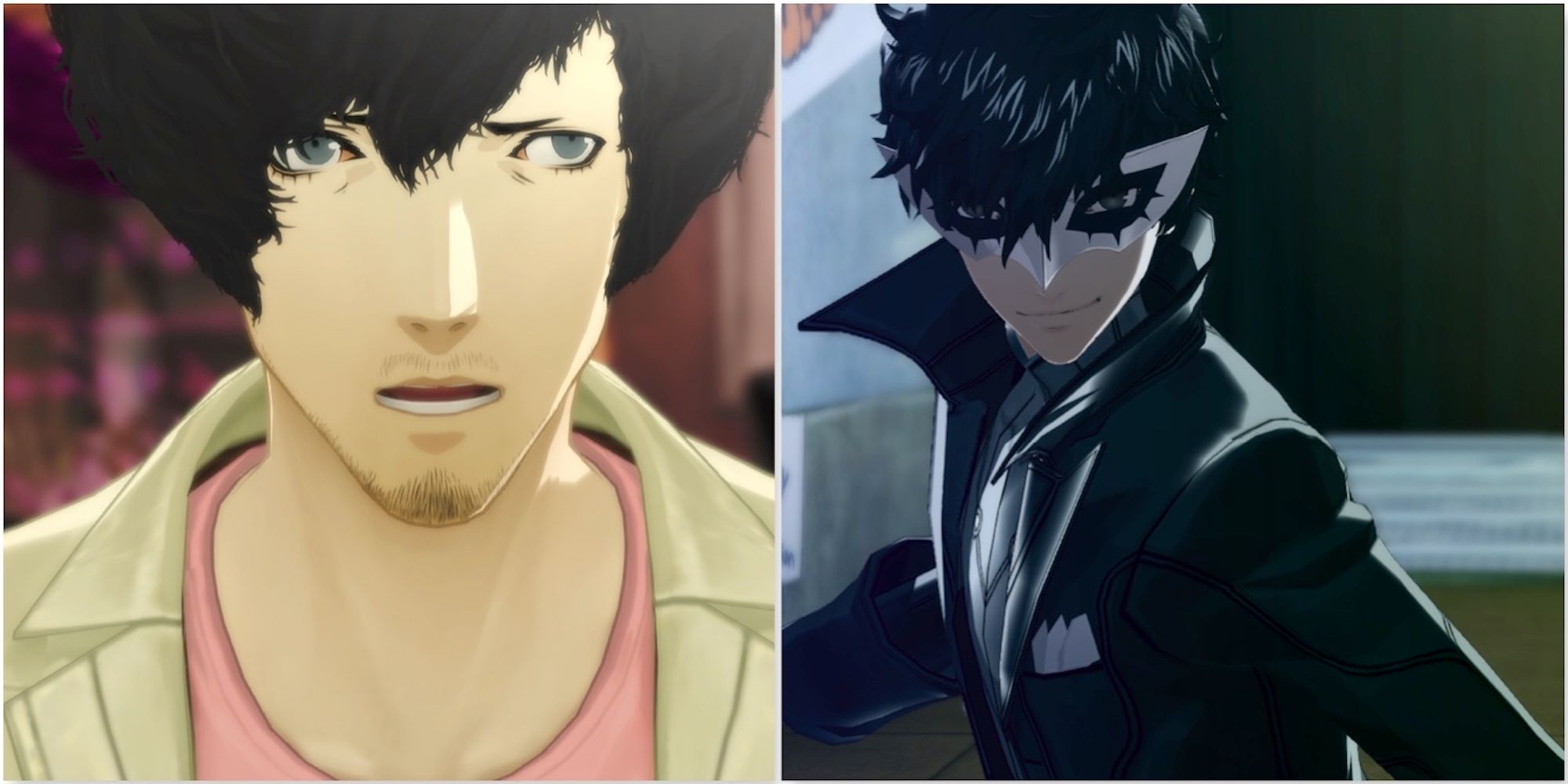Vincent from Catherine and Joker from Persona 5