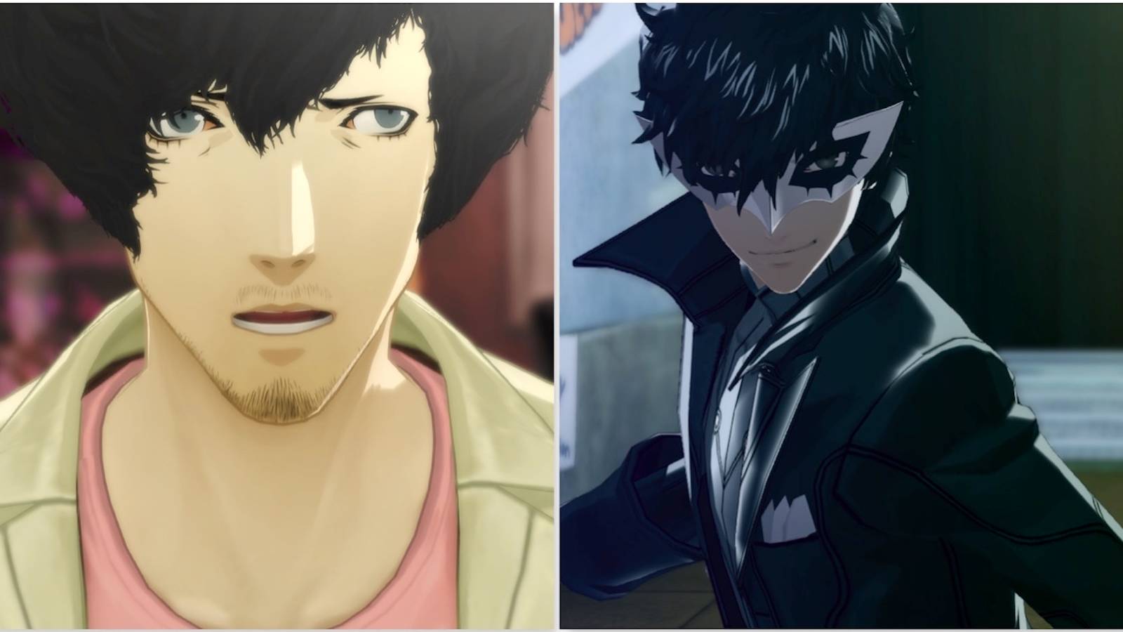 Vincent from Catherine and Joker from Persona 5