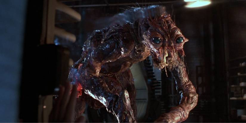 Seth transformed into a fly in The Fly