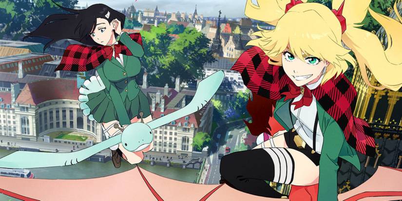 Promo art featuring characters from Burn The Witch