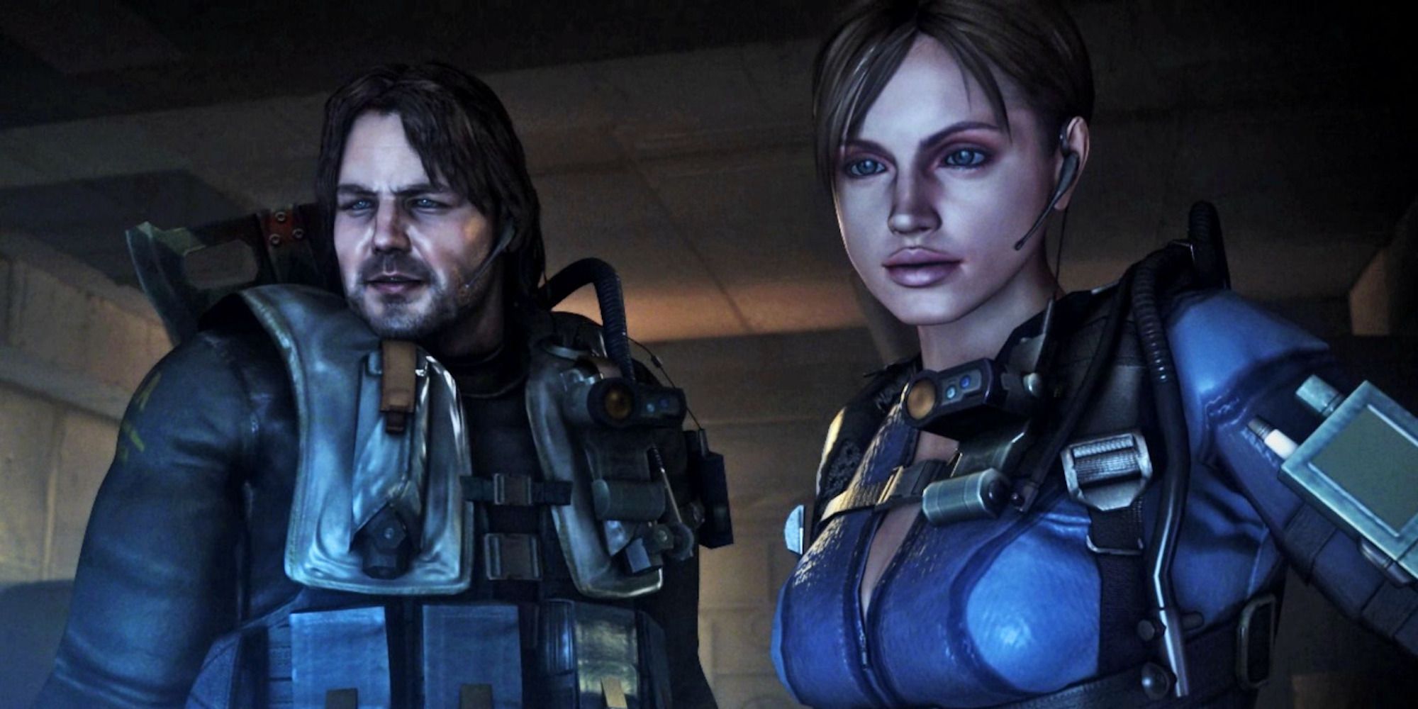 Parker and Jill from Resident Evil: Revelations