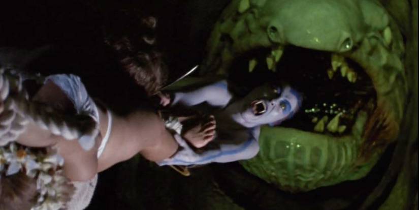 The Lair of the White Worm ending