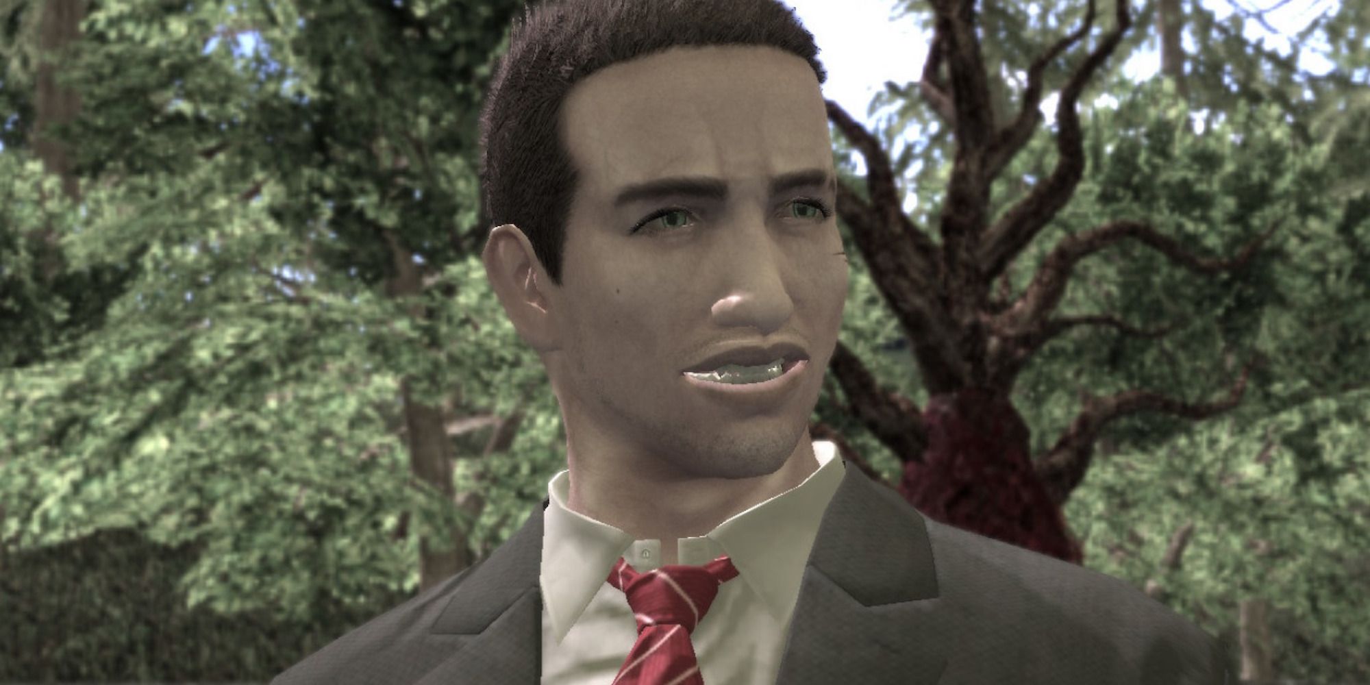 Agent Morgan from Deadly Premonition