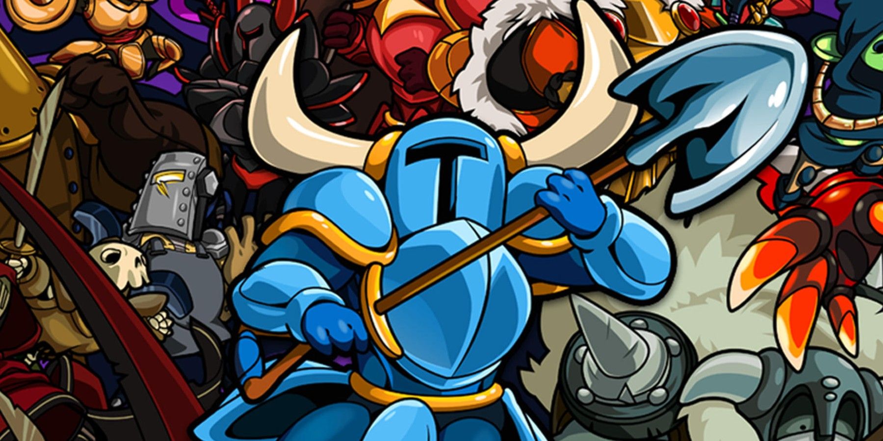 Blue knight from Shovel Knight