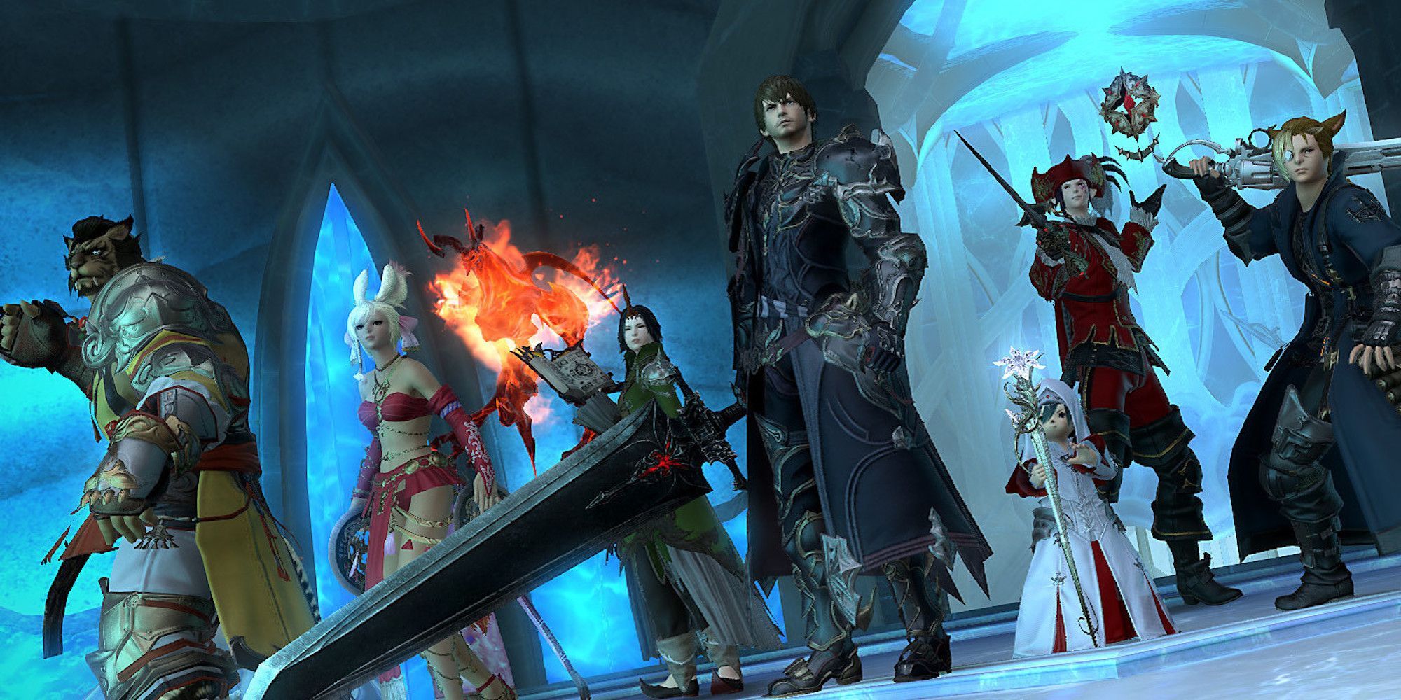 A party in Final Fantasy 14