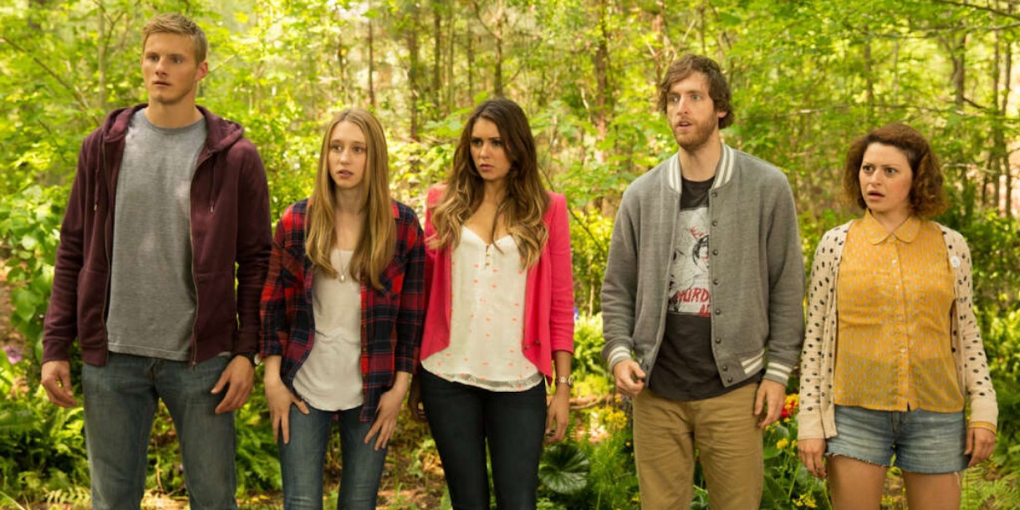 Characters in a scene from The Final Girls