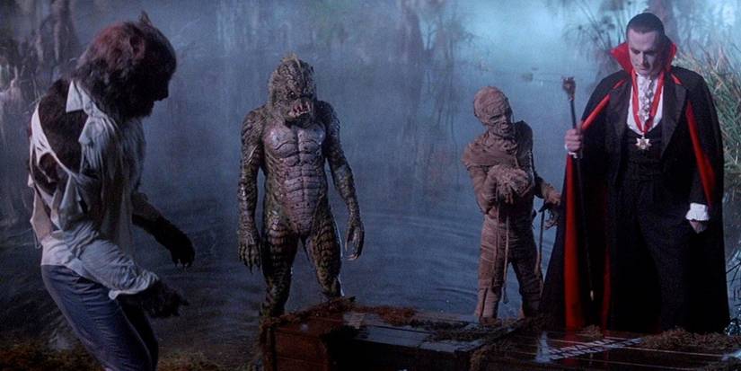 The Universal monsters in The Monster Squad