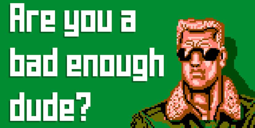 A mission screen from Bad Dudes 