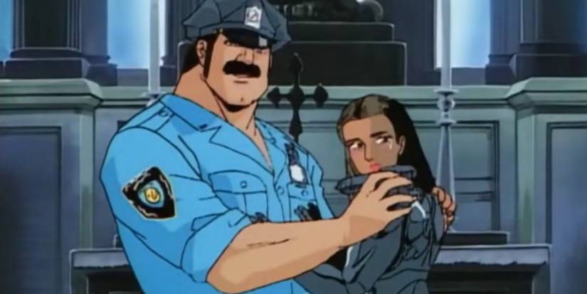 Characters in a scene from Mad Bull 34