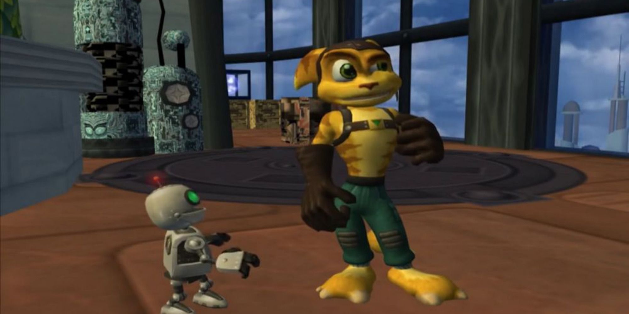 Clank and Ratchet from Ratchet & Clank