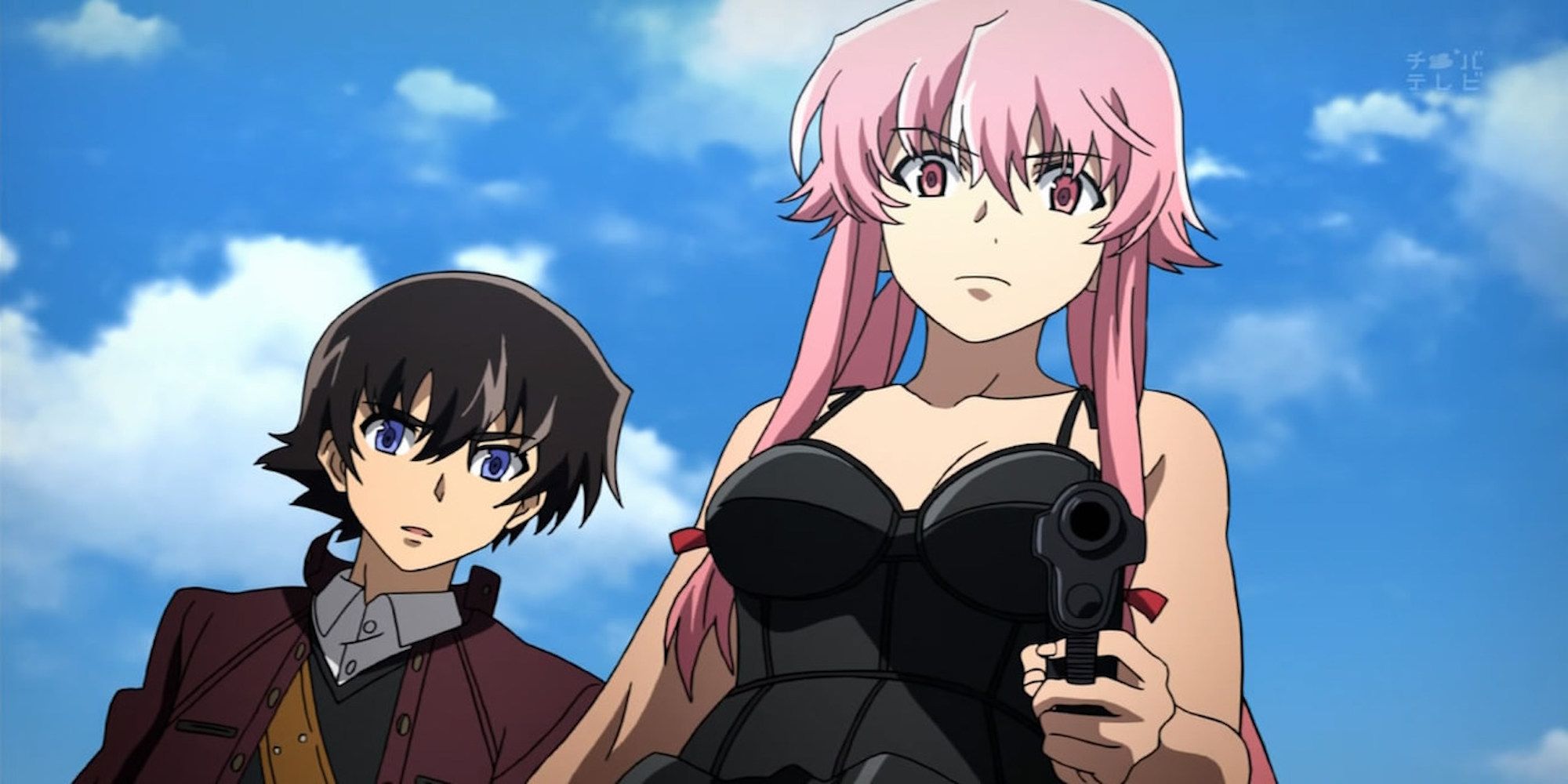 Yuki and Yuno from Future Diary