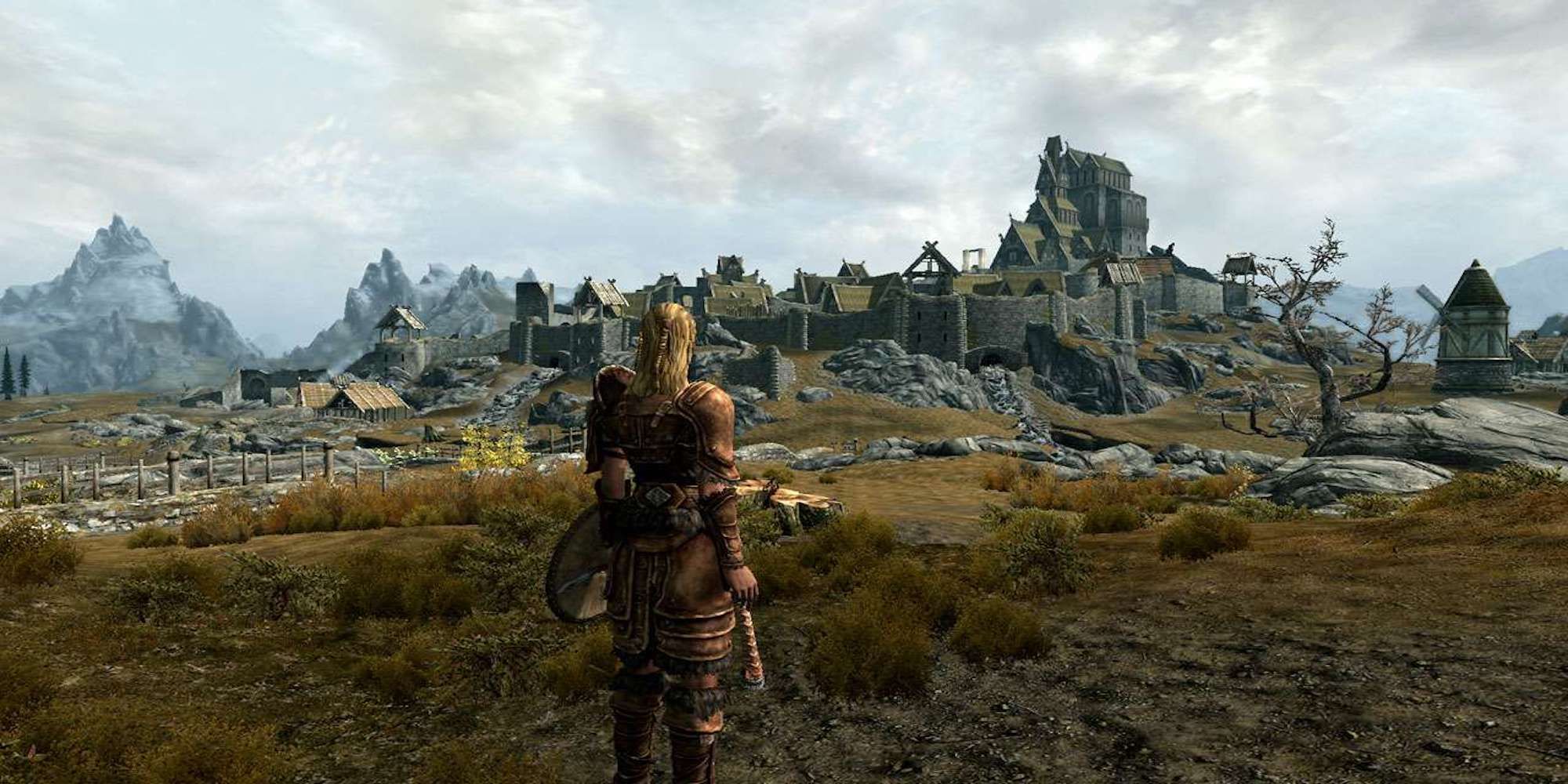 Exploring the world in Skyrim