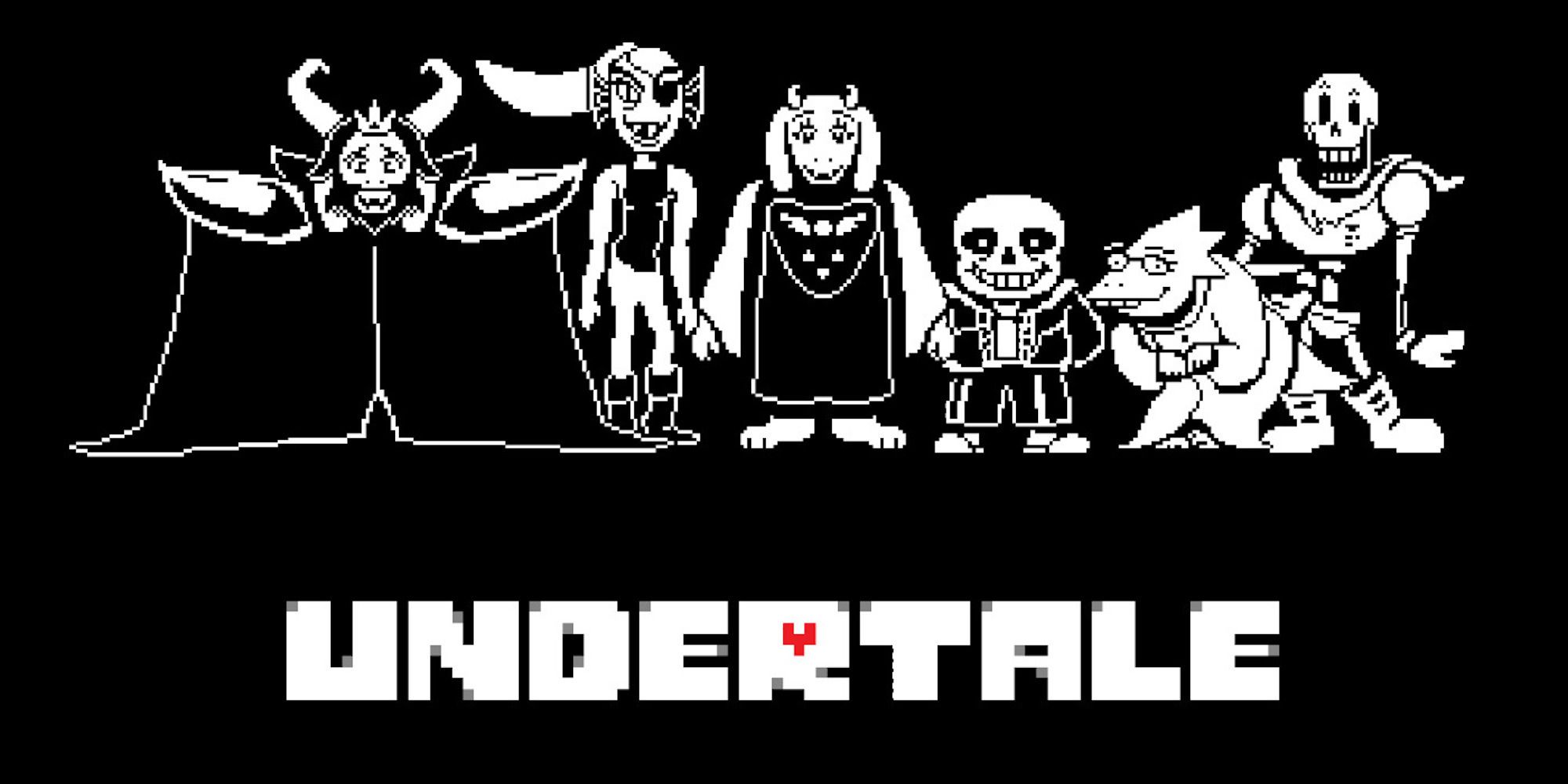 Promo art featuring characters from Undertale