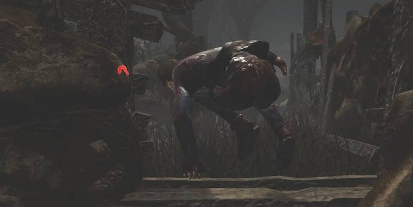 A Survivor doing a vault