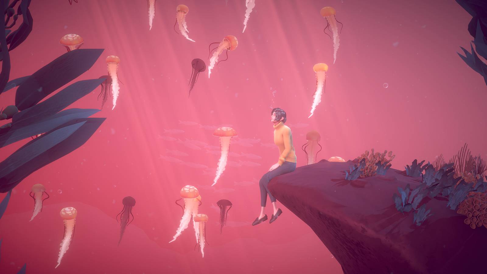 A Memior Blue Miriam jellyfish