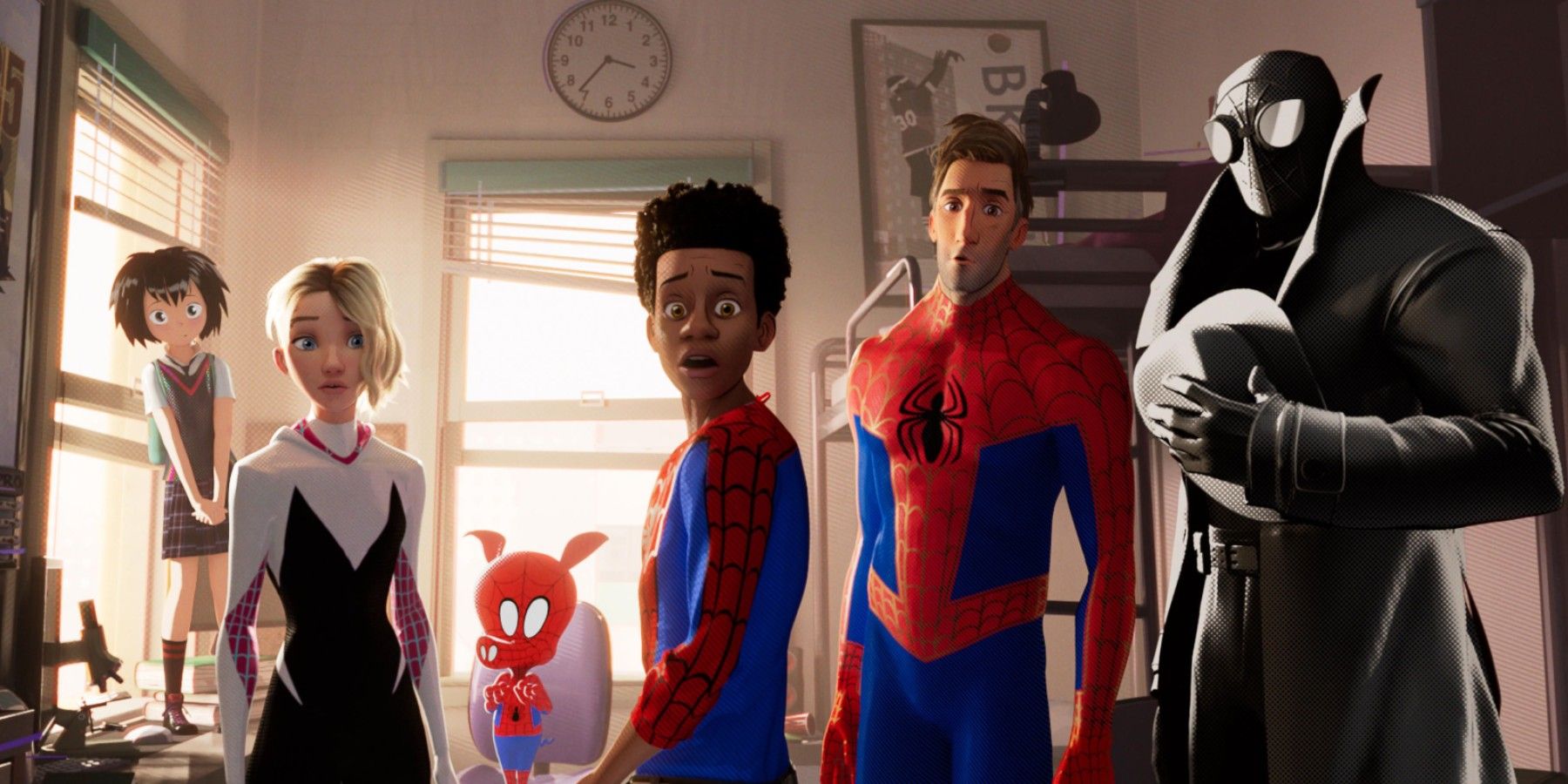 Into the Spider-Verse group shot