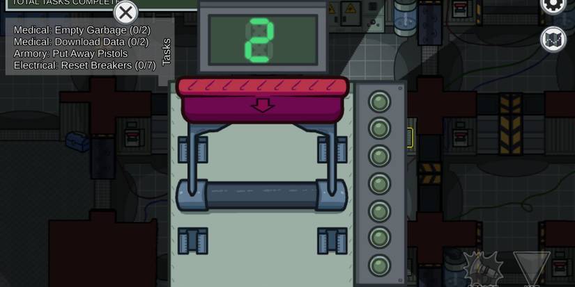 Reset Breaker task in Among Us