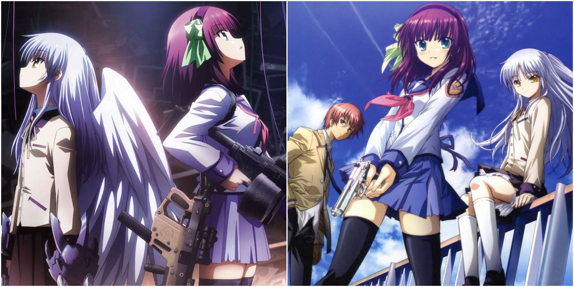 Angel Beats: Collage Of Main Characters