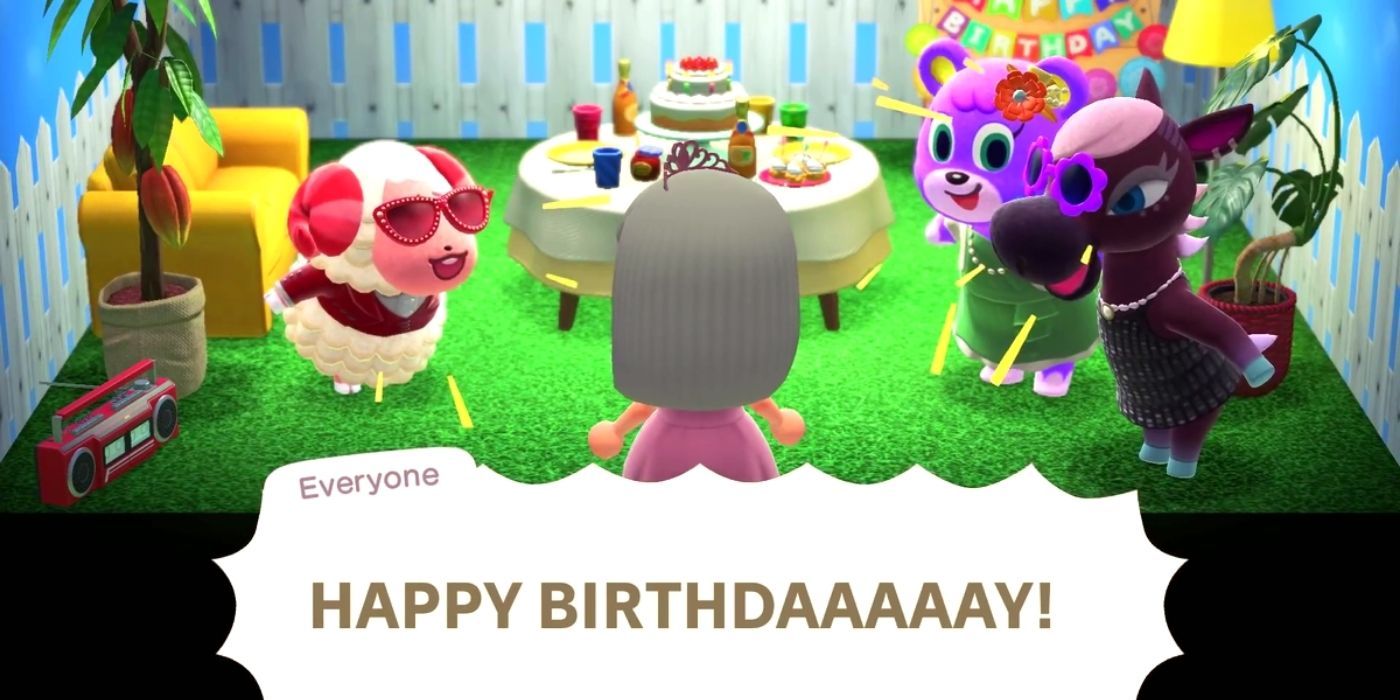 Animal Crossing New Horizons Birthday