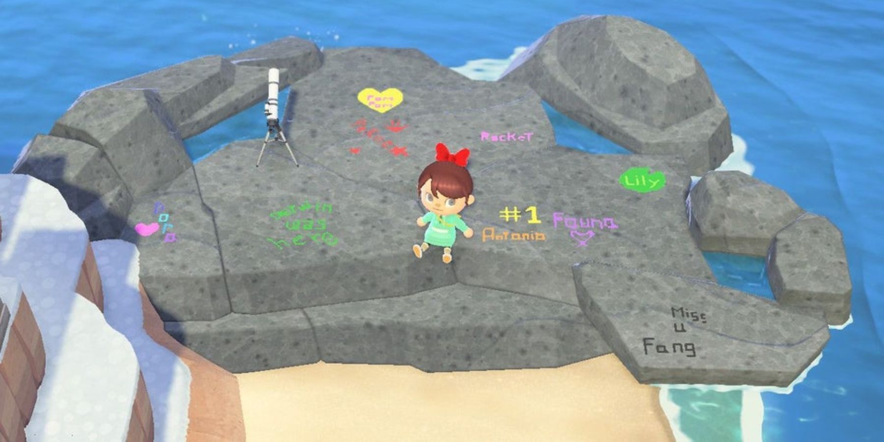 Animal-Crossing-New-Horizons-Fan-Shares-Adorable-Tribute-Rock-For-Departed-Villagers-1
